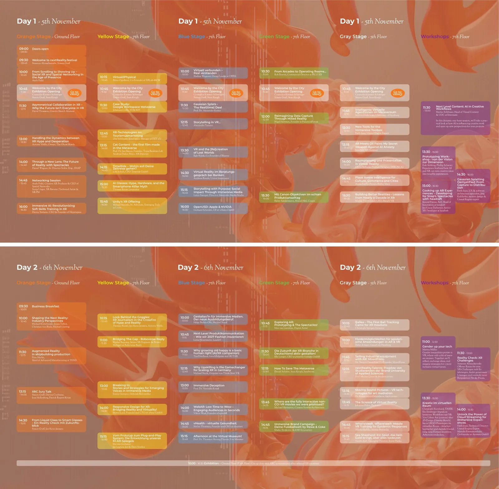 The 2025 Programme